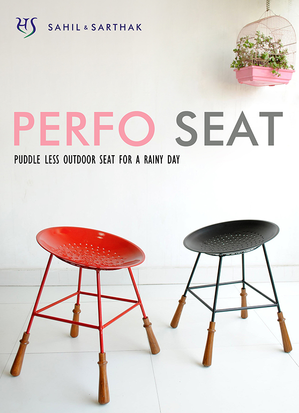 perfo seat red and blackby sahil & sarthak